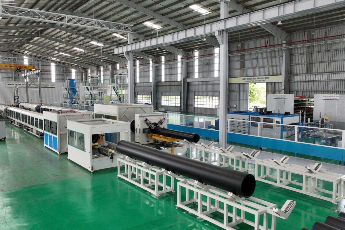 Nhà máy sản xuất ống HDPE Stropipe
